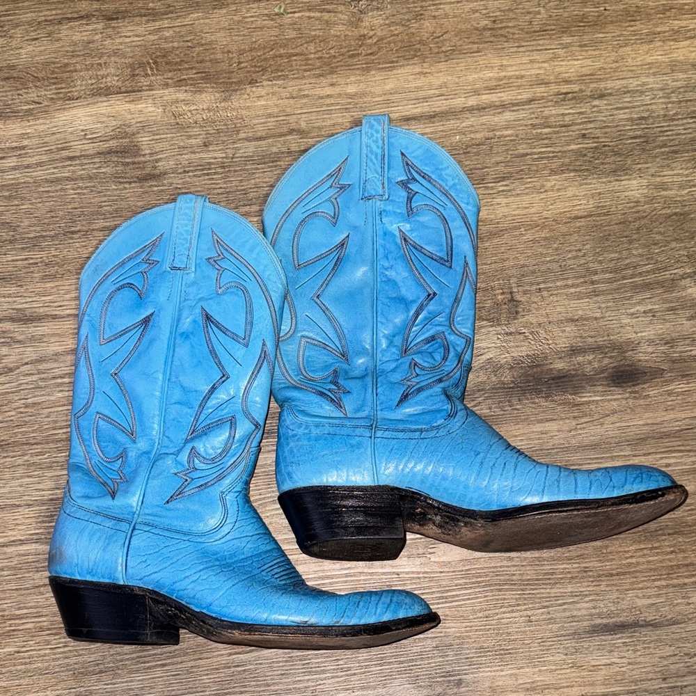 Dan Post blue Cowboy boots size - 9.5d